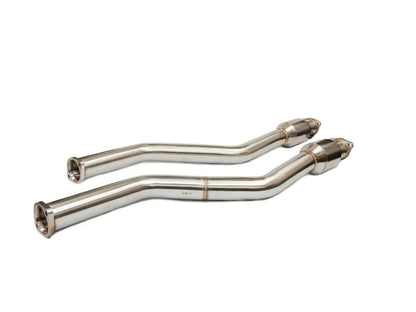 Active Autowerke BMW E46 M3 Exhaust Section 1 With Gesi Ultra High Flow Catalysts-Exhaust-Silicon Valley Bimmer