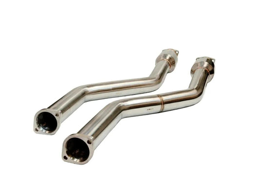 Active Autowerke BMW E46 M3 Exhaust Section 1 With Gesi Ultra High Flow Catalysts-Exhaust-Silicon Valley Bimmer