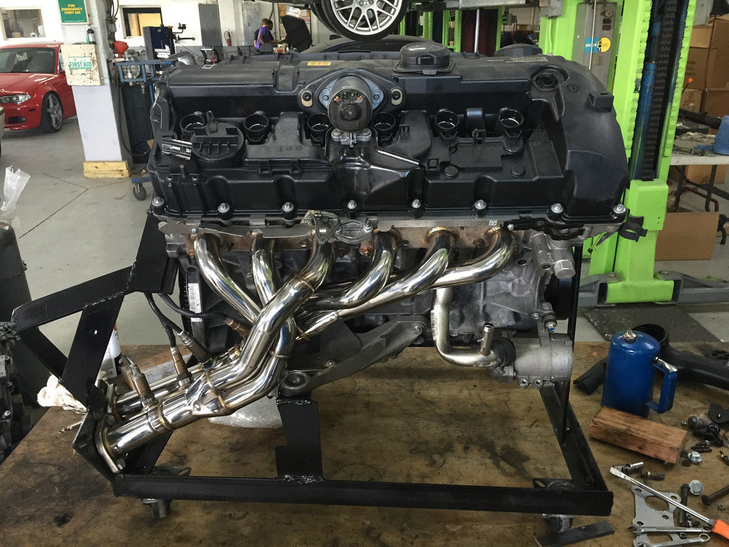Active Autowerke BMW N52 / N51 Performance Exhaust Headers | 128i, 328i, 330i-Exhaust-Silicon Valley Bimmer