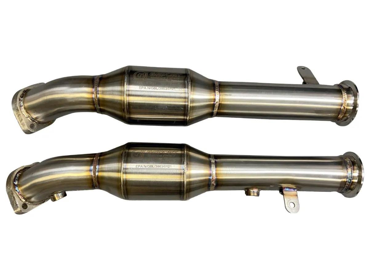 Active Autowerke E9x M3 Gesi Ultra High Flow Cats Upgrade for Signature X Pipe-Exhaust-Silicon Valley Bimmer