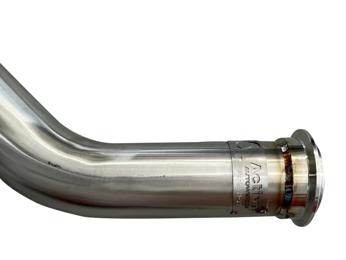 Active Autowerke E9x M3 Signature X Pipe With Gesi Ultra High Flow Cats-Exhaust-Silicon Valley Bimmer