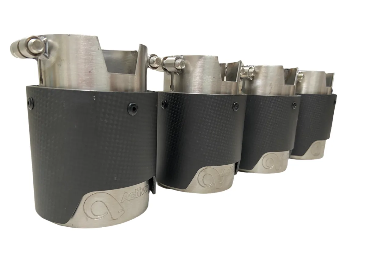 Active Autowerke F87 BMW M2 And M2C Rear Exhaust Tips-Exhaust-Silicon Valley Bimmer