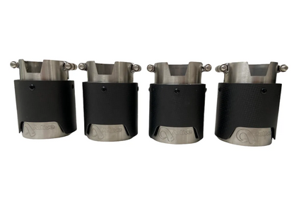 Active Autowerke F87 BMW M2 And M2C Rear Exhaust Tips for Active Exhausts-Exhaust-Silicon Valley Bimmer