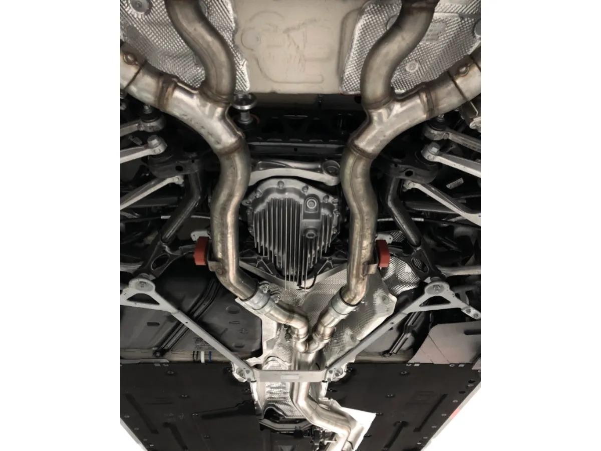 Active Autowerke F87 BMW M2 Competition Mid Pipe Includes Active F-Brace-Exhaust-Silicon Valley Bimmer