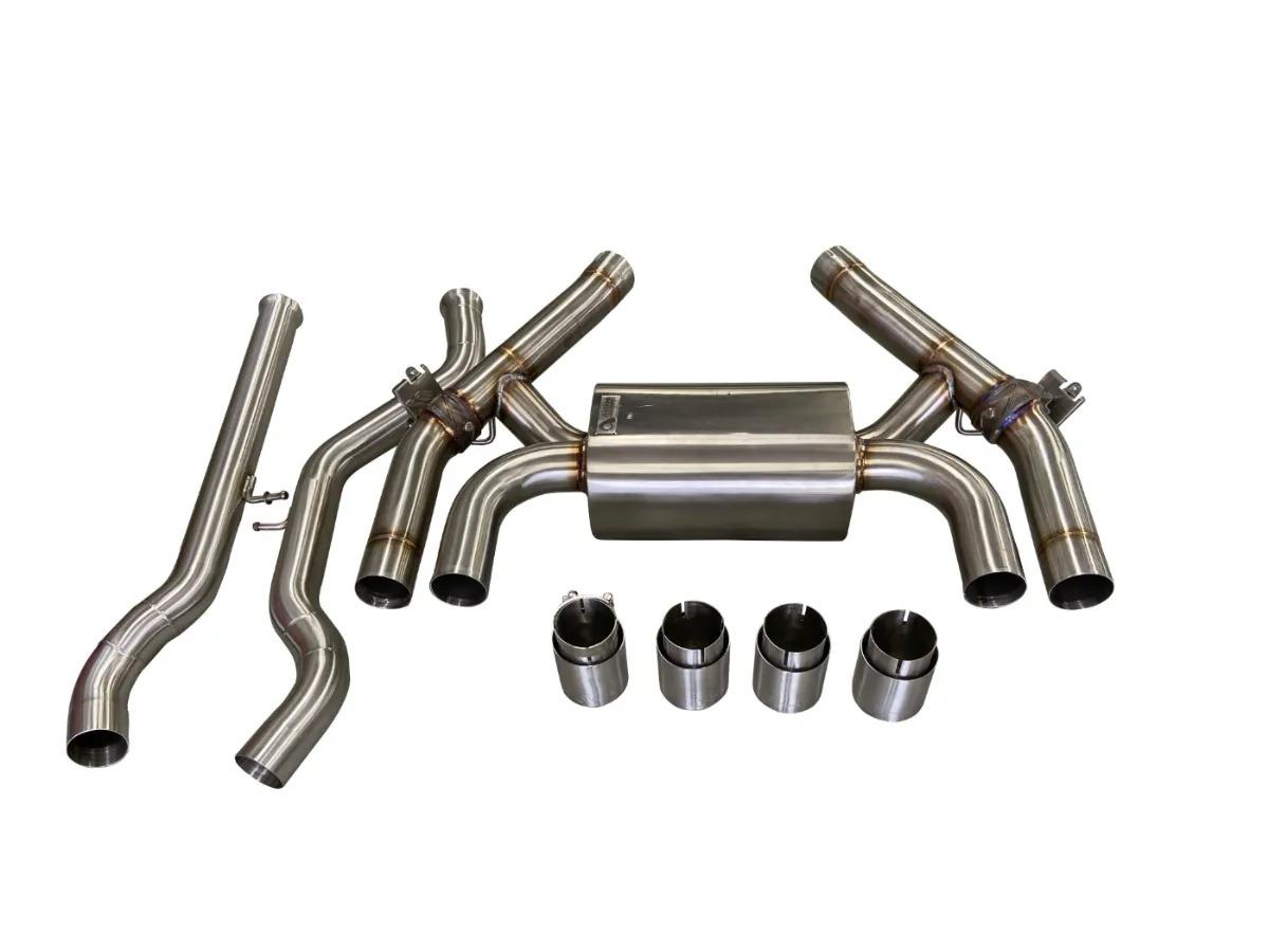 Active Autowerke F87 M2C Valved Rear Axle-Back Exhaust-Exhaust-Silicon Valley Bimmer
