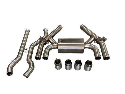 Active Autowerke F87 M2C Valved Rear Axle-Back Exhaust-Exhaust-Silicon Valley Bimmer