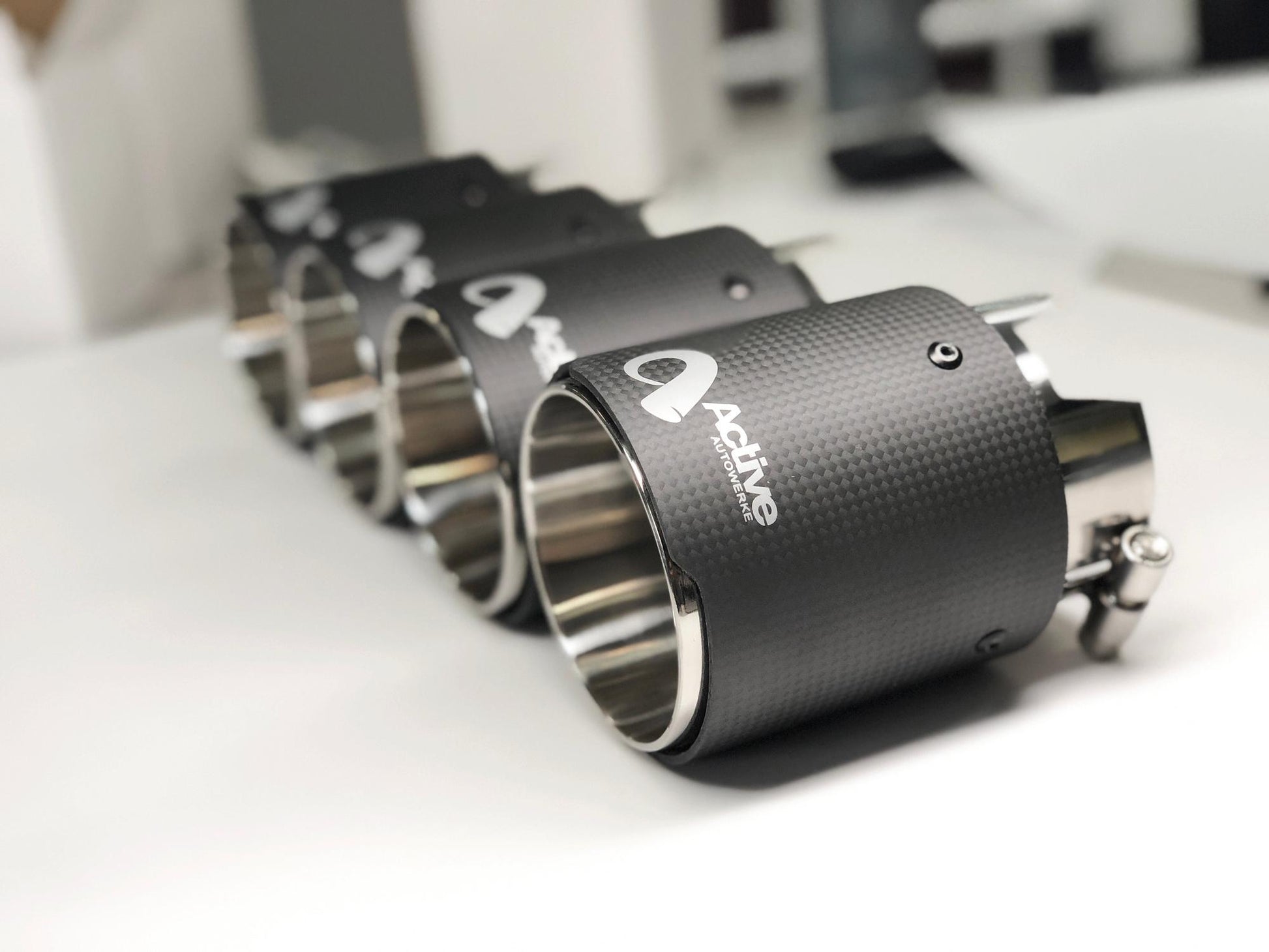 Active Autowerke F8x BMW M3 & M4 Rear Exhaust Tips-Exhaust-Silicon Valley Bimmer
