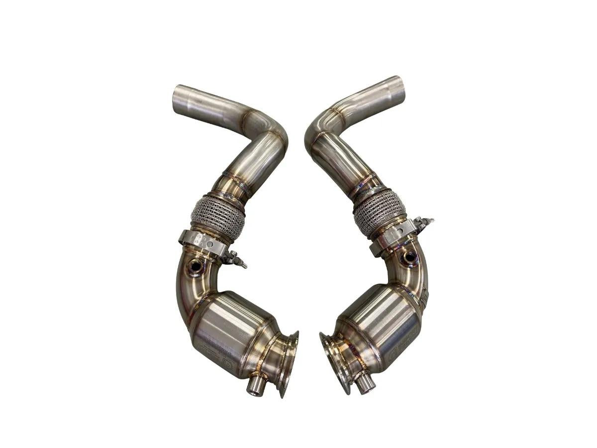 Active Autowerke F90 M5/M8 X5m/X6m Aflow Catted Downpipes-Exhaust-Silicon Valley Bimmer