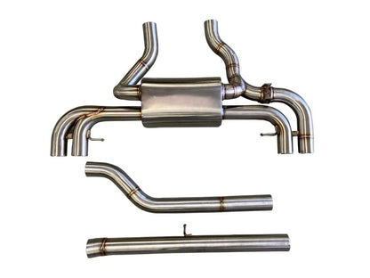 Active Autowerke G2x G4x M240i/M340i / M440i Valved Rear Axle-Back Exhaust-Exhaust-Silicon Valley Bimmer