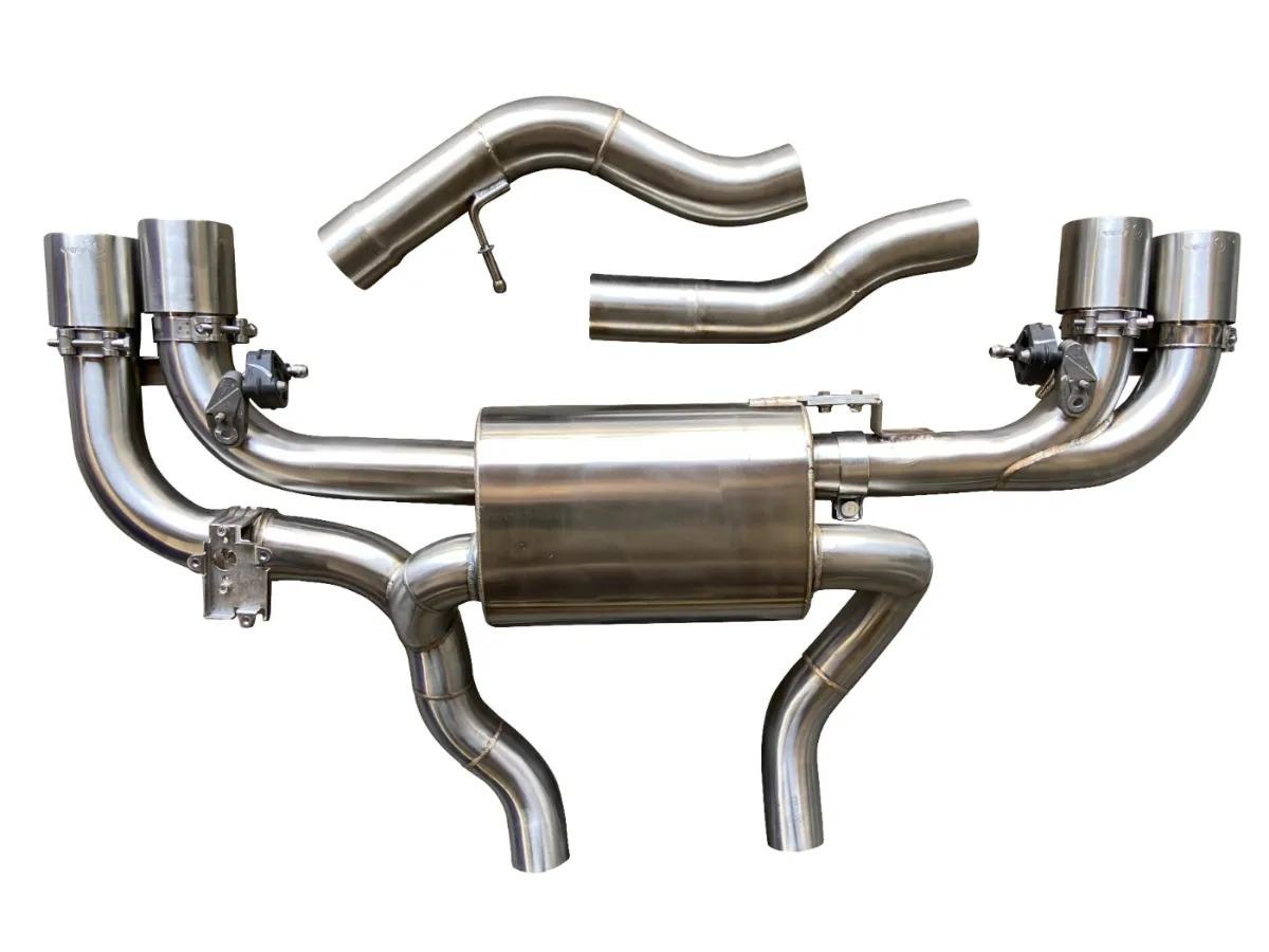 Active Autowerke G4x BMW M240i Valved Rear Axle-Back Exhaust-Exhaust-Silicon Valley Bimmer