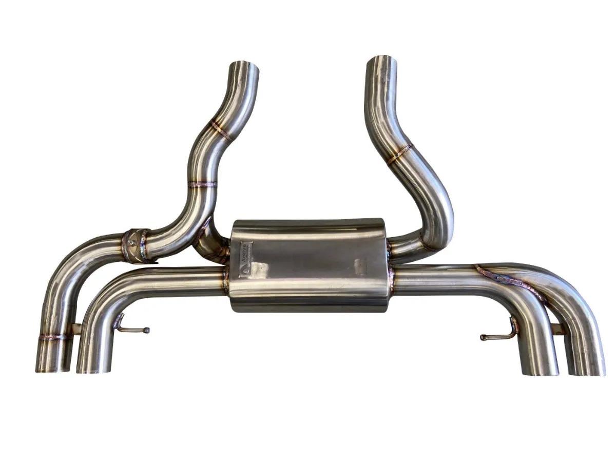Active Autowerke G4x BMW M240i Valved Rear Axle-Back Exhaust-Exhaust-Silicon Valley Bimmer