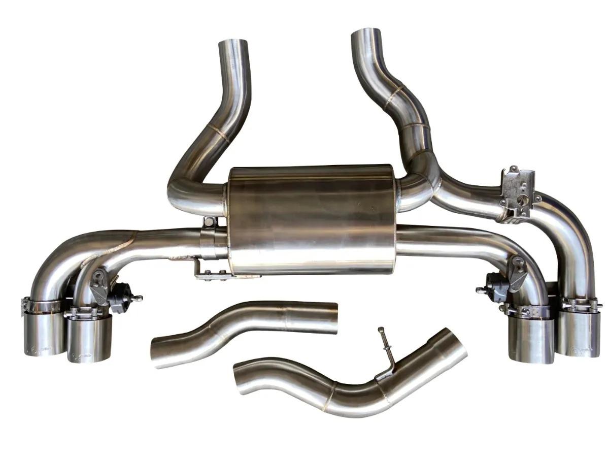 Active Autowerke G4x BMW M240i Valved Rear Axle-Back Exhaust-Exhaust-Silicon Valley Bimmer