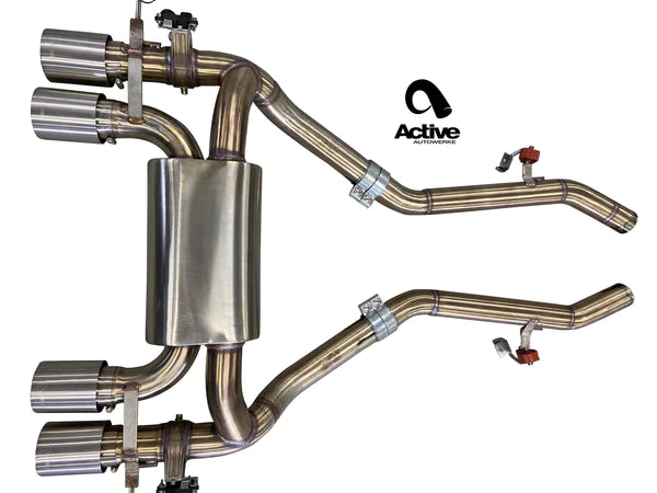Active Autowerke G80 M3 and G82 M4 Valved Rear Axle-back Exhaust-Exhaust-Silicon Valley Bimmer