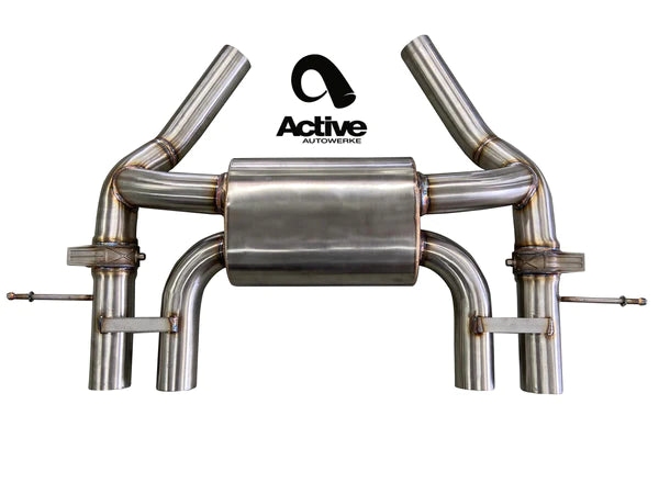 Active Autowerke G80 M3 and G82 M4 Valved Rear Axle-back Exhaust-Exhaust-Silicon Valley Bimmer