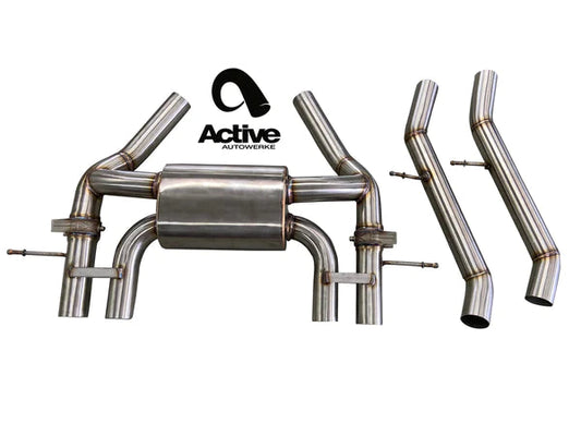 Active Autowerke G80 M3 and G82 M4 Valved Rear Axle-back Exhaust-Exhaust-Silicon Valley Bimmer