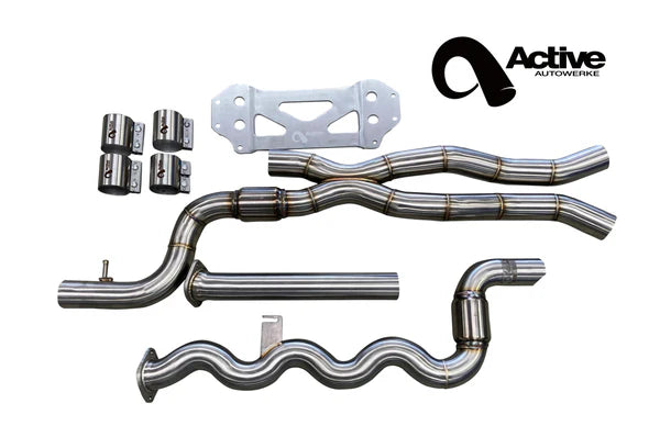 Active Autowerke G80/G82 M3/M4 Gen 2 Signature Equal Length mid-pipe-Exhaust-Silicon Valley Bimmer