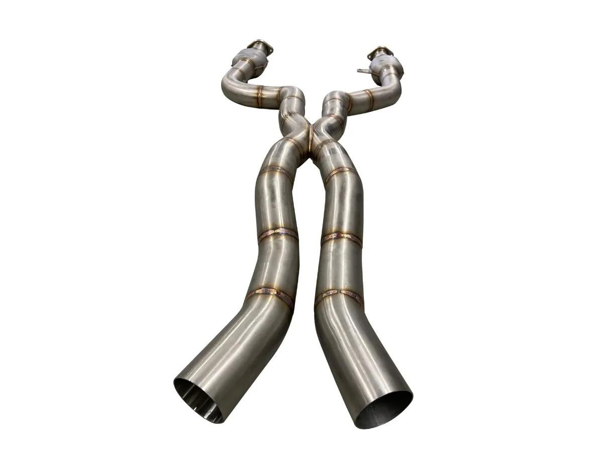Active Autowerke G80/G82 M3/M4 Signature Mid-Pipe With X-Pipe-Exhaust-Silicon Valley Bimmer