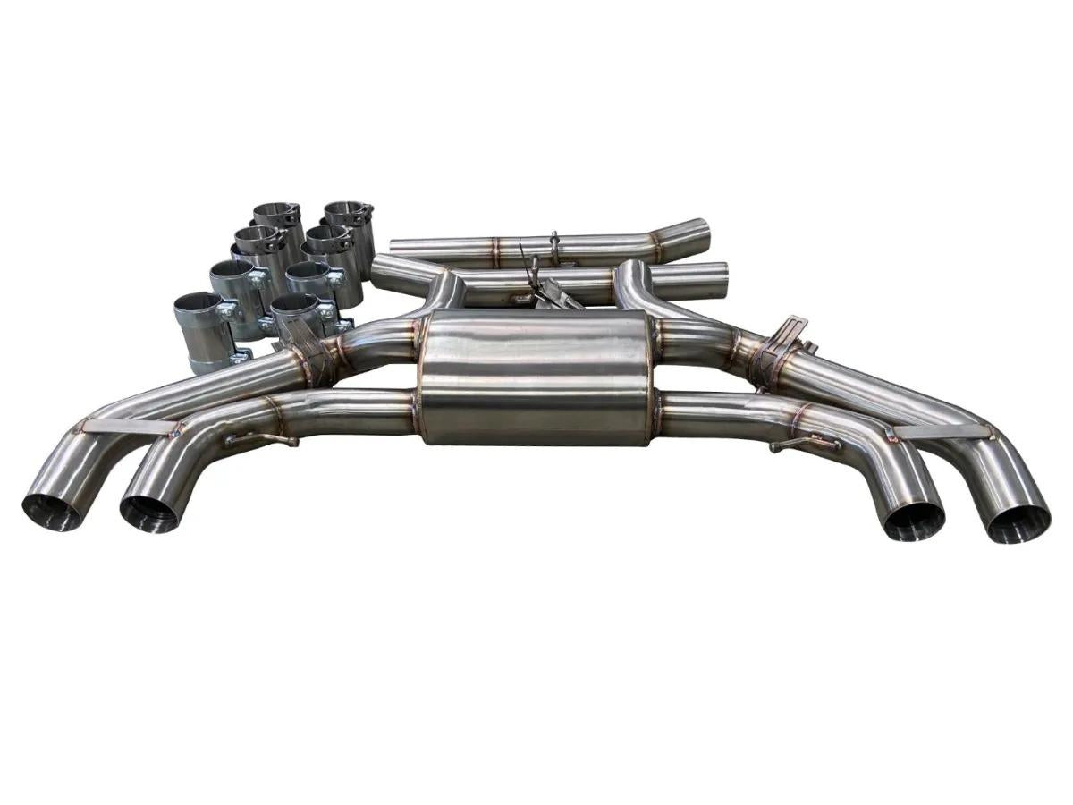Active Autowerke X3M And X4M Valved Rear Axle-Back Exhaust-Exhaust-Silicon Valley Bimmer