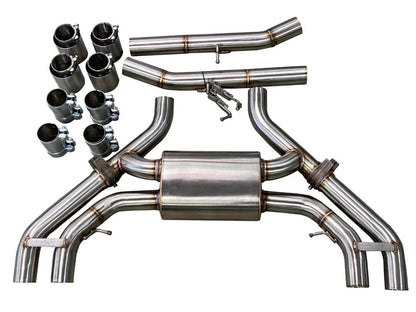 Active Autowerke X3M And X4M Valved Rear Axle-Back Exhaust-Exhaust-Silicon Valley Bimmer