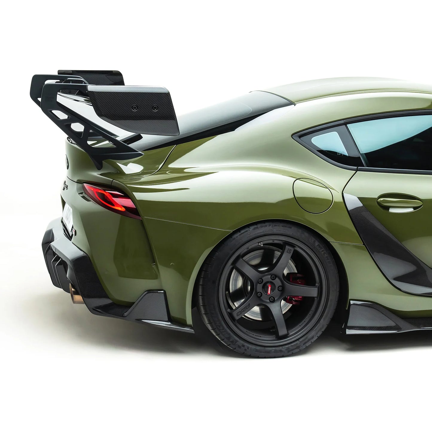 Adro AT-P1 Reverse Swan Neck Wing For Toyota GR Supra-Exterior-Silicon Valley Bimmer