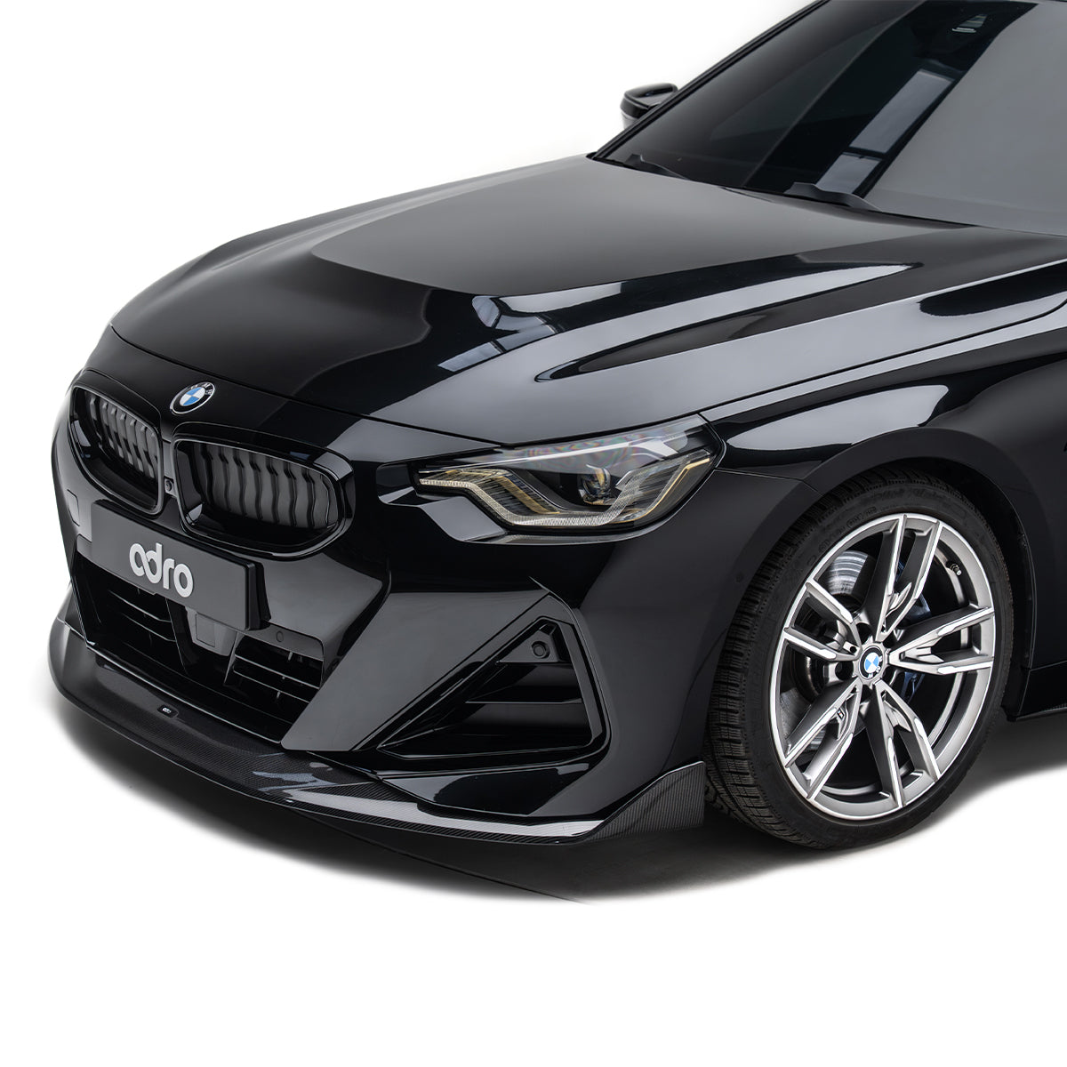 Adro BMW G42 M240i Carbon Fiber Front Lip-Exterior-Silicon Valley Bimmer