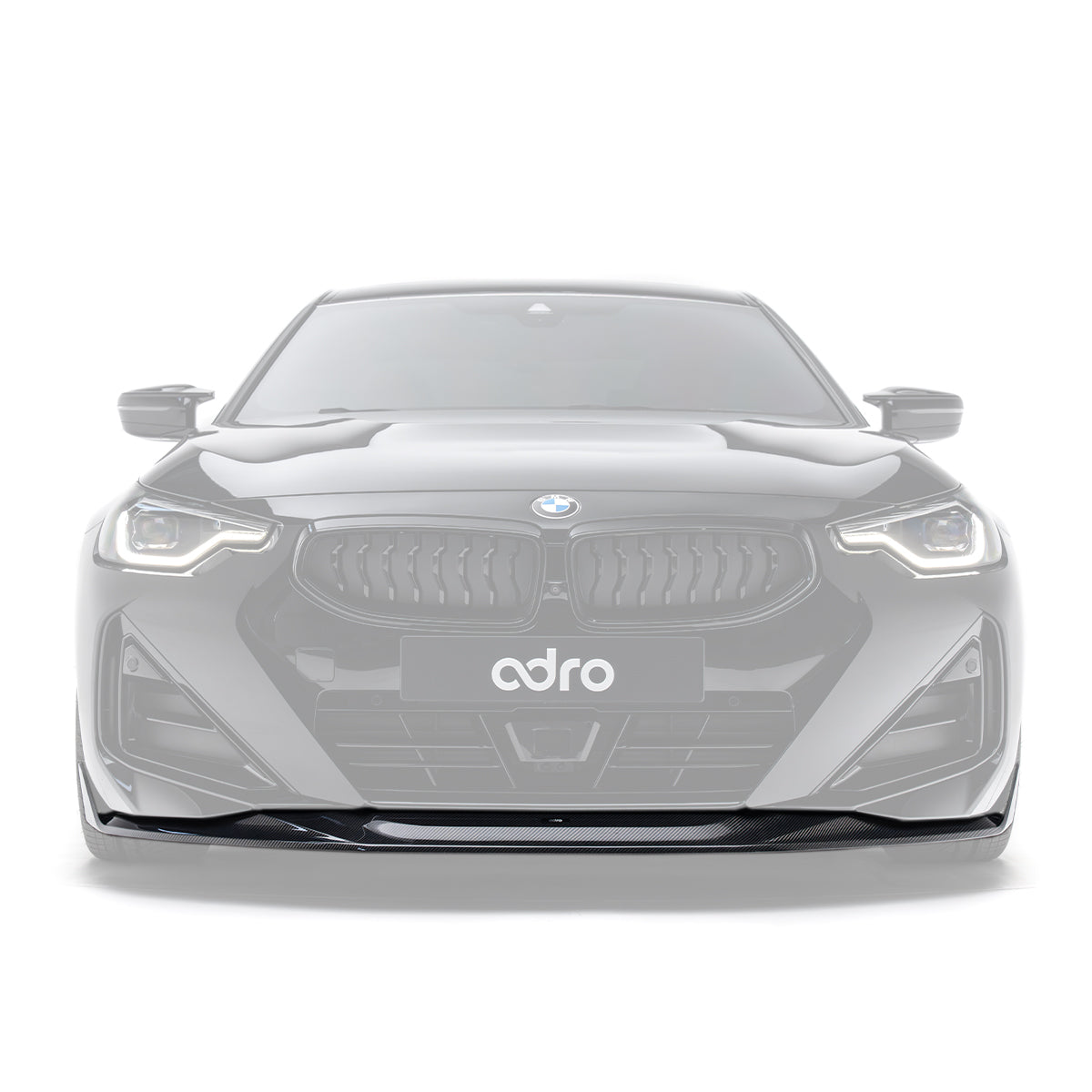 Adro BMW G42 M240i Carbon Fiber Front Lip-Exterior-Silicon Valley Bimmer