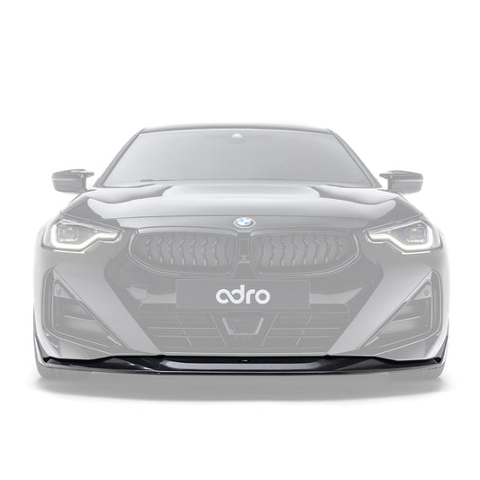 Adro BMW G42 M240i Carbon Fiber Front Lip-Exterior-Silicon Valley Bimmer