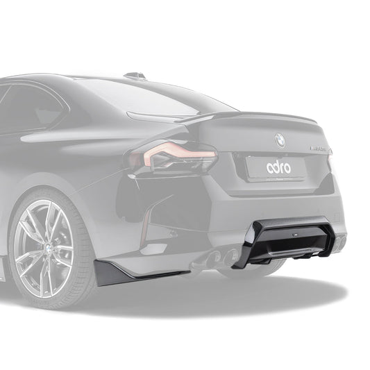 Adro BMW G42 M240i Carbon Fiber Rear Diffuser-Exterior-Silicon Valley Bimmer