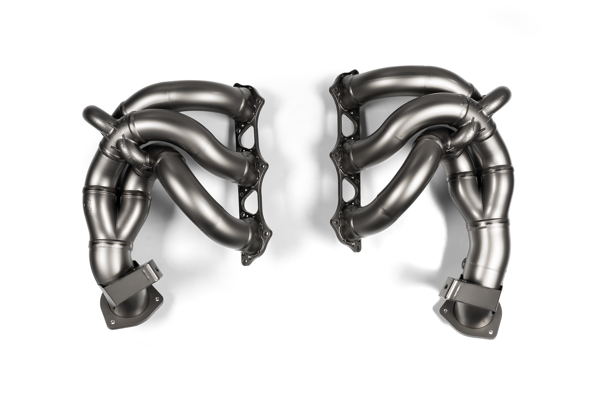 Akrapovic 718 Cayman GT4 RS / Spyder RS (982) Evolution Header Set (Titanium)