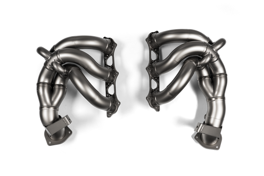 Akrapovic 718 Cayman GT4 RS / Spyder RS (982) Evolution Header Set (Titanium)