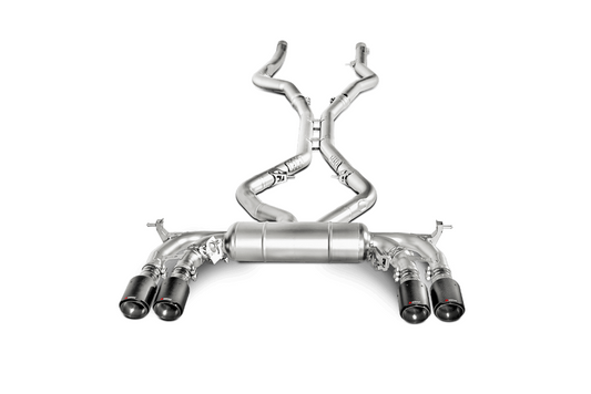 Akrapovic F85 X5M / F86 X6M Evolution Exhaust System-Exhaust-Silicon Valley Bimmer