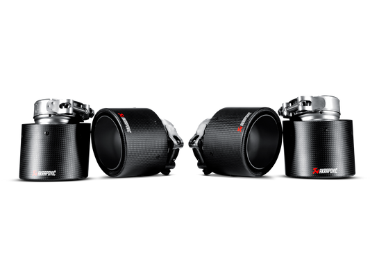 Akrapovic F8X M3 / M4 Carbon Tip Set-Exhaust-Silicon Valley Bimmer