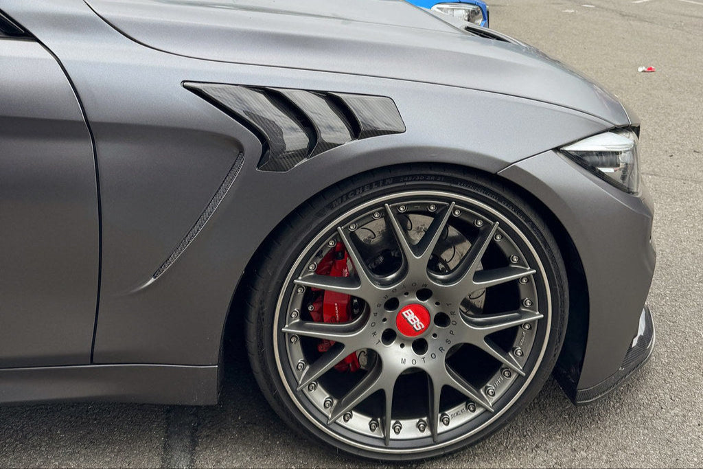 Alpha-N F82 M4 Carbon Vented Front Fender Set-Exterior-Silicon Valley Bimmer