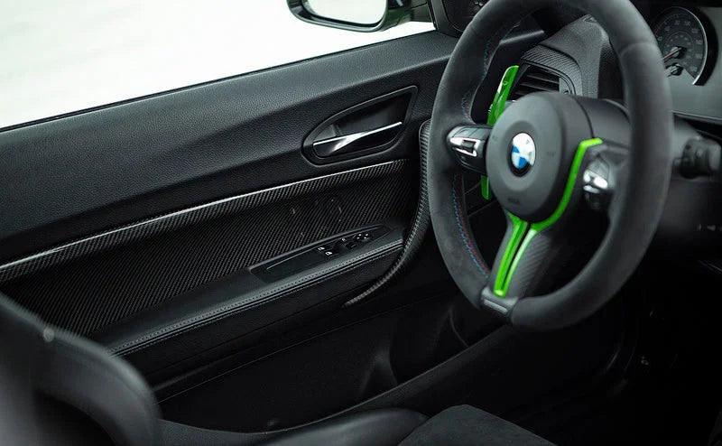Alpha-N F87 M2 Carbon Door Card Set-Interior-Silicon Valley Bimmer