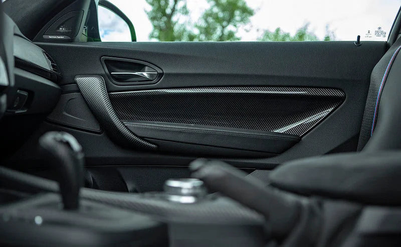 Alpha-N F87 M2 Carbon Door Card Set-Interior-Silicon Valley Bimmer