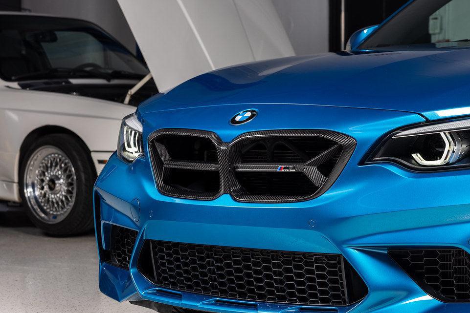 Alpha-N F87 M2 Competition / CS Carbon Corse Front Grille-Exterior-Silicon Valley Bimmer