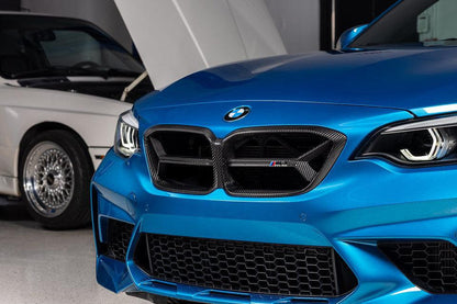 Alpha-N F87 M2 Competition / CS Carbon Corse Front Grille-Exterior-Silicon Valley Bimmer