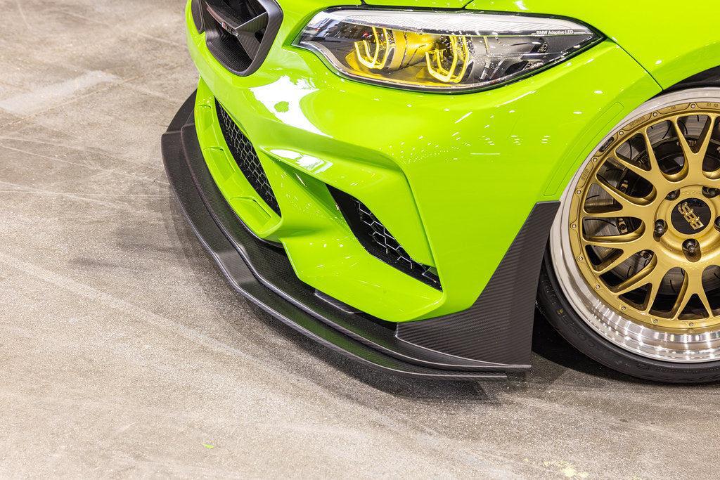 Alpha-N F87 M2 Competition / CS Carbon Corse Front Splitter