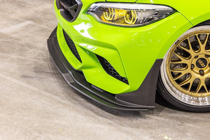 Alpha-N F87 M2 Competition / CS Carbon Corse Front Splitter
