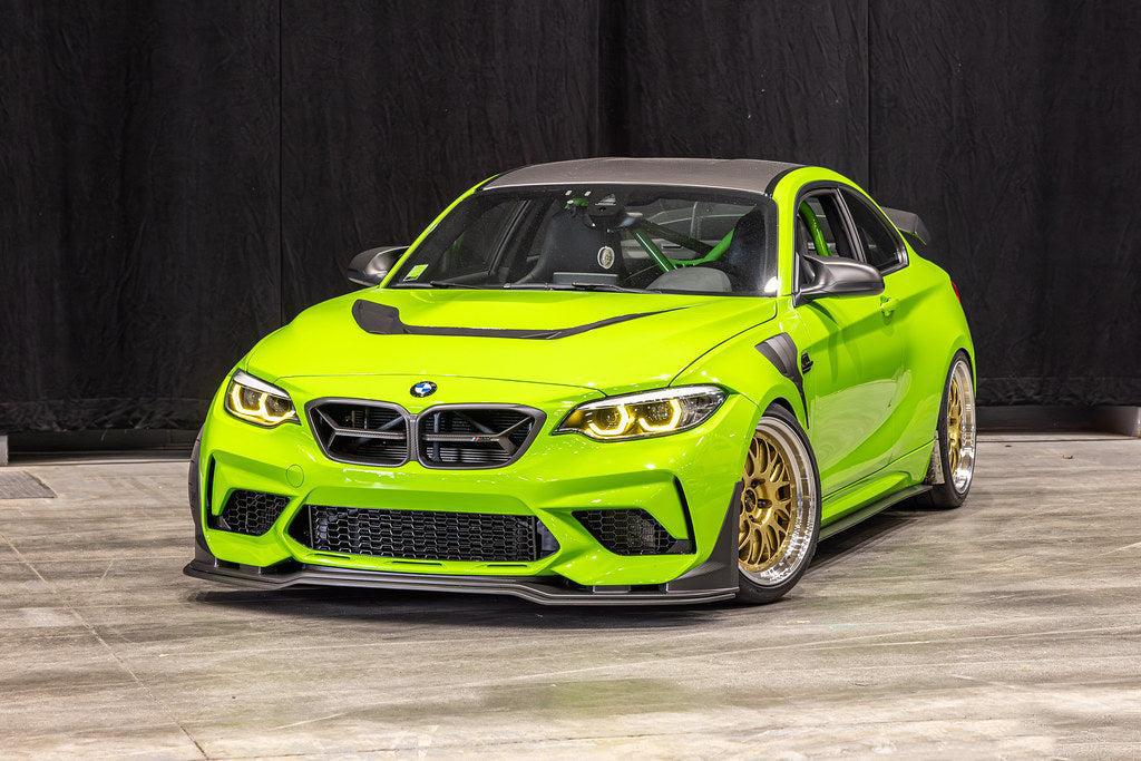 Alpha-N F87 M2 Competition / CS Carbon Corse Front Splitter