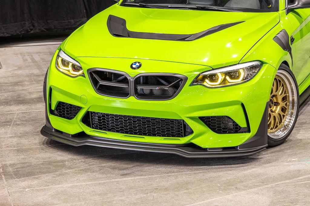 Alpha-N F87 M2 Competition / CS Carbon Corse Front Splitter