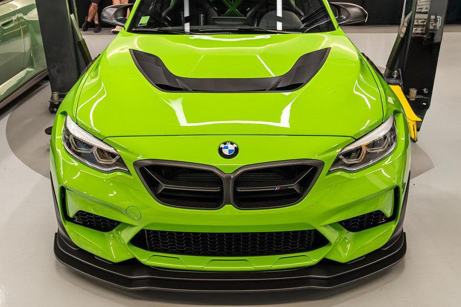Alpha-N F87 M2 Competition / CS Carbon Corse Front Splitter