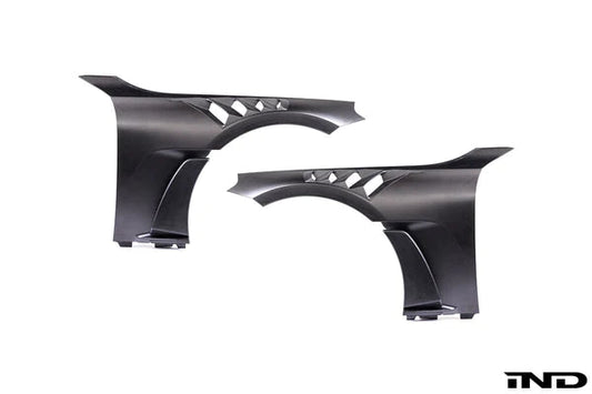 Alpha-N G87 M2 Carbon Vented Front Fender Set - V4 with Blades-Exterior-Silicon Valley Bimmer