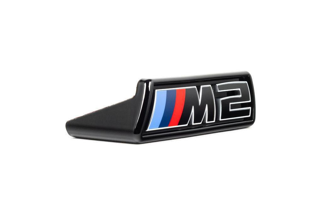 Alpha-N G87 M2 LCI Front Grille Emblem Retainer w/ BMW OEM M2 Badge