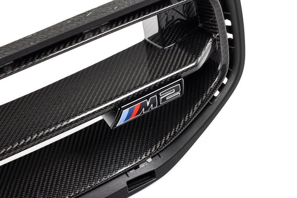 Alpha-N G87 M2 LCI Front Grille Emblem Retainer w/ BMW OEM M2 Badge