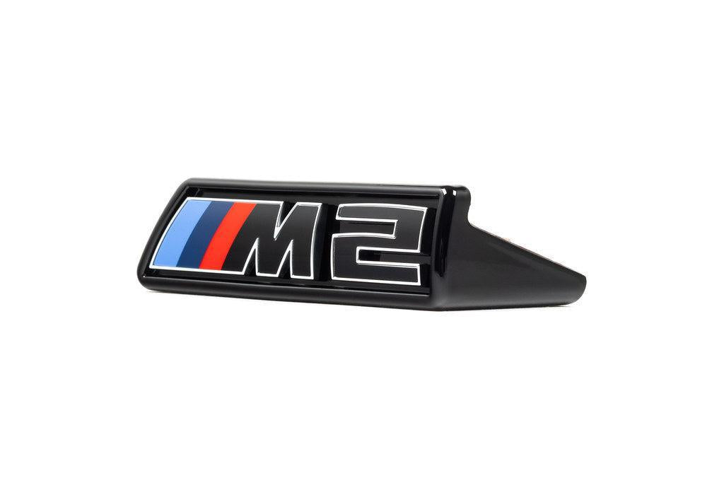 Alpha-N G87 M2 LCI Front Grille Emblem Retainer w/ BMW OEM M2 Badge