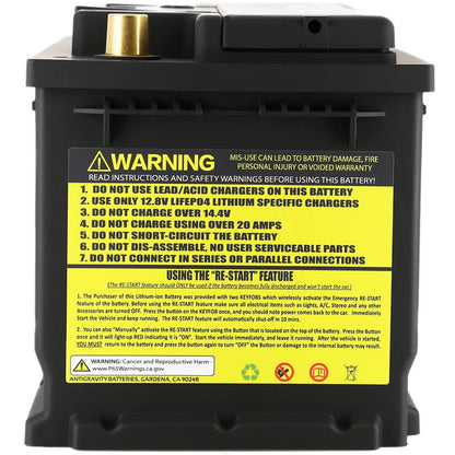 Antigravity H6/Group-48 16V Lithium Race Car Battery-Battery-Silicon Valley Bimmer
