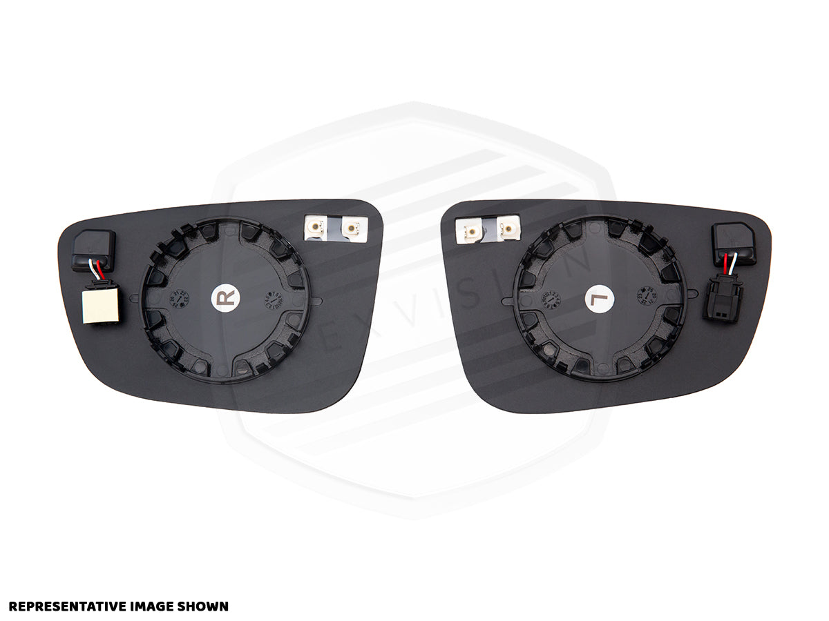 ApexVision Blue Tinted Side View Mirror Glass Set - E82 1M-Exterior-Silicon Valley Bimmer