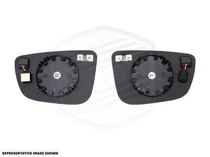ApexVision Blue Tinted Side View Mirror Glass Set - E84 X1-Exterior-Silicon Valley Bimmer