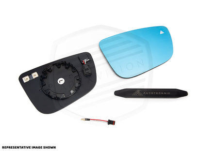ApexVision Blue Tinted Side View Mirror Glass Set - F30 3-Series-Exterior-Silicon Valley Bimmer